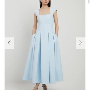 Karen Millen square neck midi dress